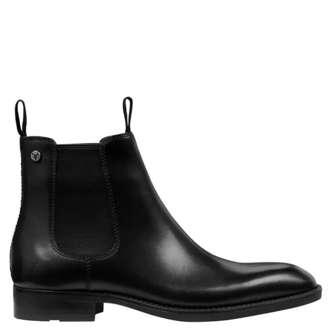 Windsor Smith Dress Boots*AUSTIN BLACK LEATHER BOOTS