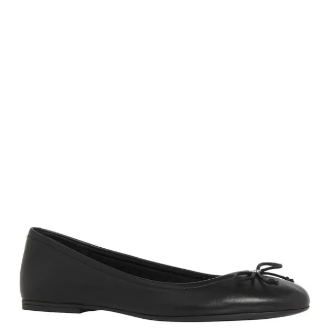 Windsor Smith Flats*BABYDOLL BLACK LEATHER FLATS