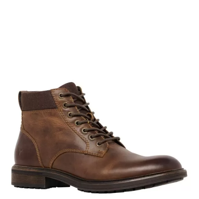 Windsor Smith Casual Boots*BEAU DARK BROWN LEATHER BOOTS