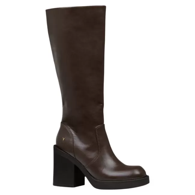 Windsor Smith High Heel Boots | Platform Boots*DIMENSION  DARK CHOCOLATE BOOTS