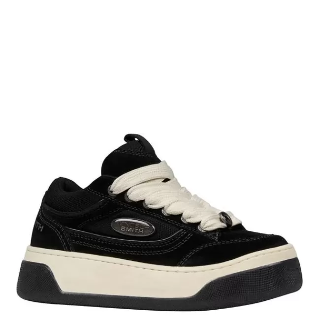 Windsor Smith Platform Sneakers | Platform Shoes*FLAVOUR BLACK SUEDE SNEAKERS