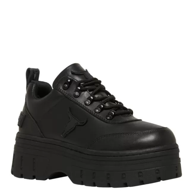 Windsor Smith Platform Sneakers*LUX BLACK SNEAKERS