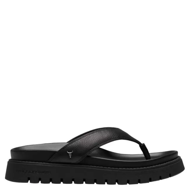 Windsor Smith Flat Sandals*MAYBE BLACK LEATHER SANDALS