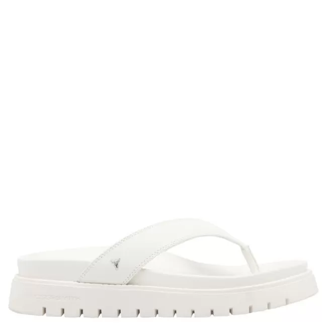 Windsor Smith Flat Sandals*MAYBE SNOW LEATHER SANDALS