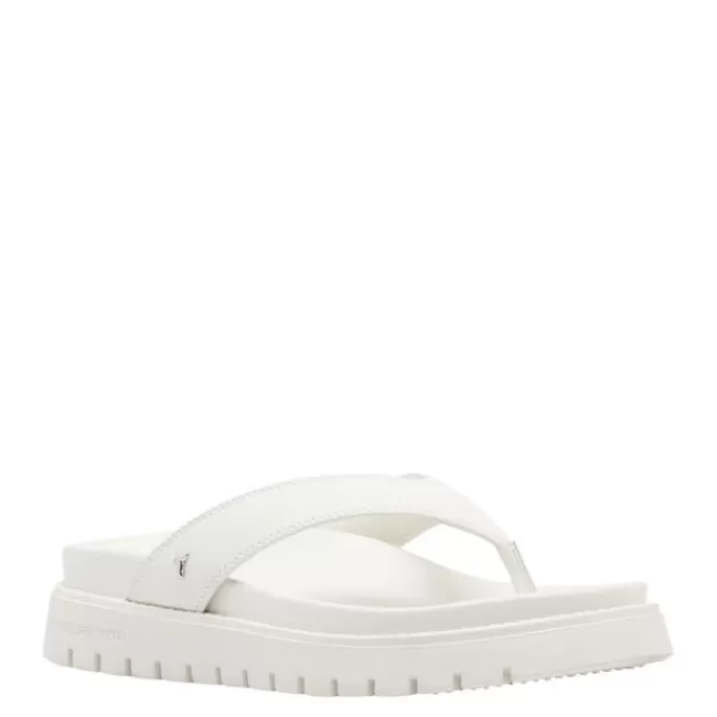 Windsor Smith Flat Sandals*MAYBE SNOW LEATHER SANDALS