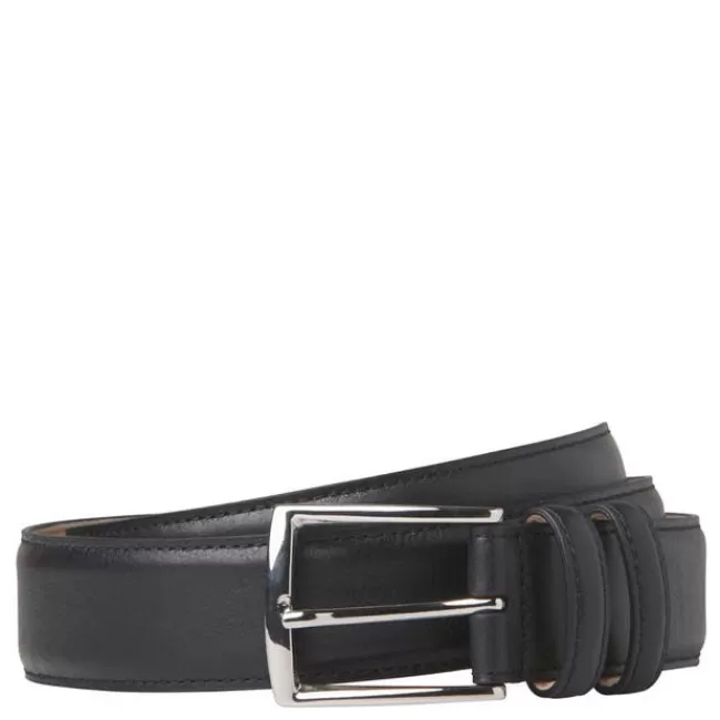 Windsor Smith Belts*MENS DRESS BELT BLACK LEATHER