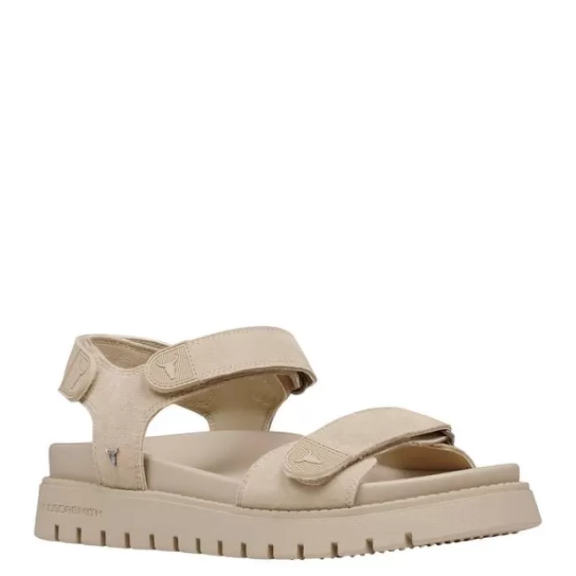 Windsor Smith Flat Sandals*MIDSUMMER TAUPE SUEDE SANDALS