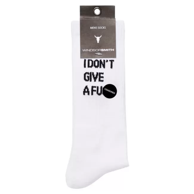 Windsor Smith Socks*NOVELTY SOCK I DONT GIVE A F*CK