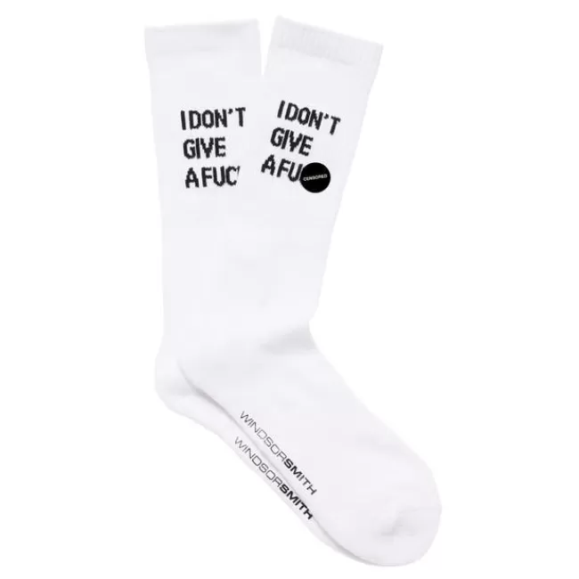 Windsor Smith Socks*NOVELTY SOCK I DONT GIVE A F*CK