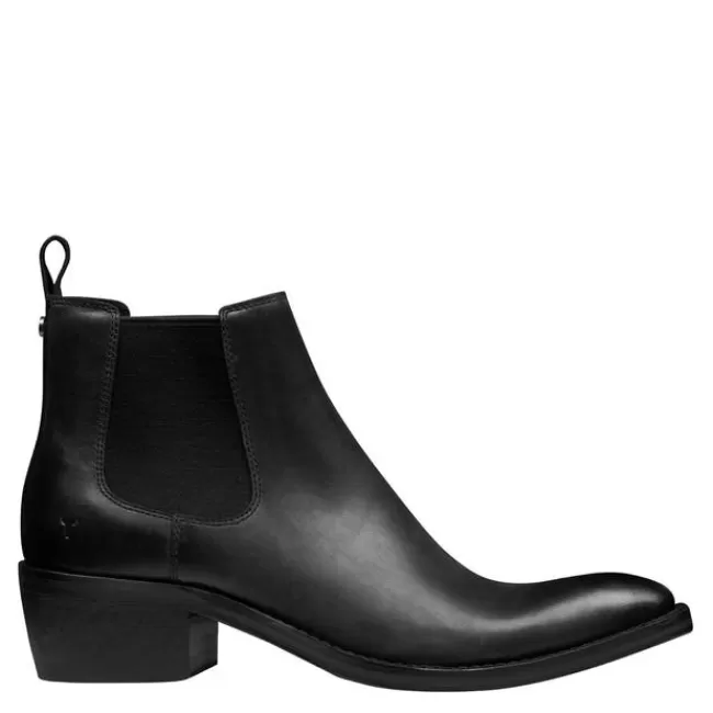 Windsor Smith Dress Boots*ORION BLACK LEATHER BOOTS