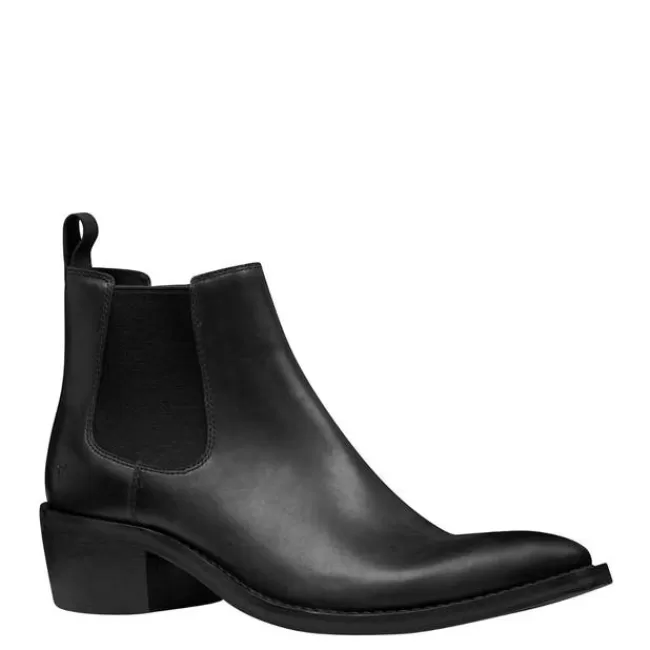 Windsor Smith Dress Boots*ORION BLACK LEATHER BOOTS