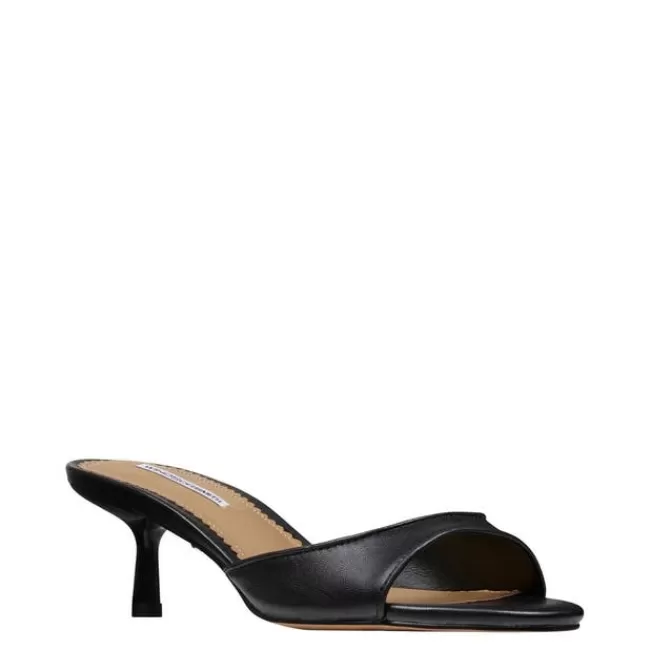 Windsor Smith Low Heels*PURSUE BLACK LEATHER HEELS