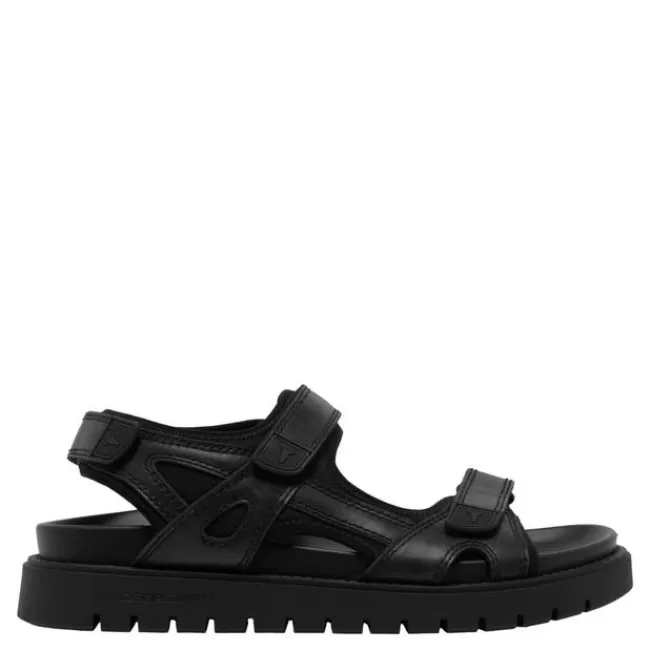 Windsor Smith Sandals*RAVEN BLACK LEATHER SANDALS