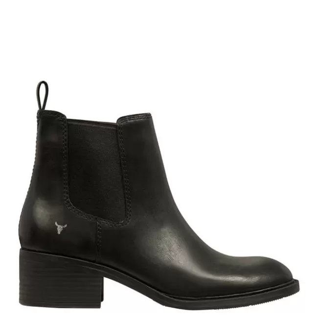 Windsor Smith Low Heel Boots*REPLACE BLACK LEATHER BOOTS