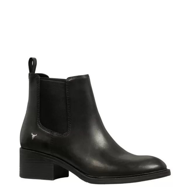 Windsor Smith Low Heel Boots*REPLACE BLACK LEATHER BOOTS