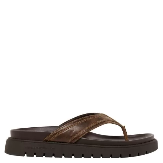 Windsor Smith Sandals*RIVER DARK BROWN LEATHER SANDALS