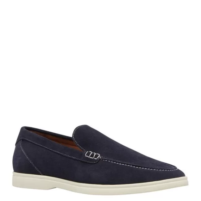 Windsor Smith Casual Shoes*ROCCO NAVY SUEDE LOAFERS