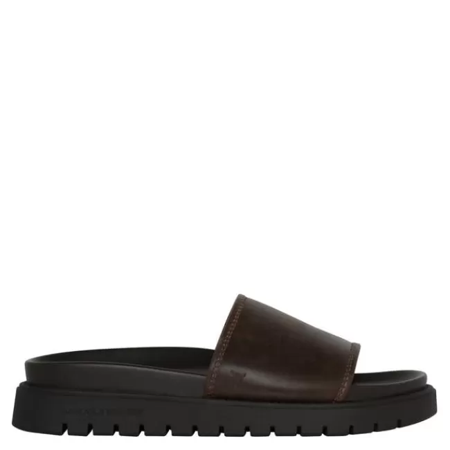 Windsor Smith Sandals*ROWDY DARK BROWN LEATHER SANDALS