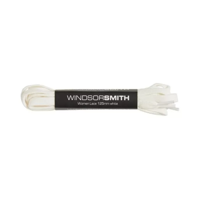 Windsor Smith Shoe Care*SNEAKER LACES WHITE 125cm