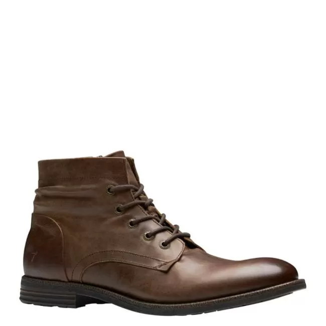 Windsor Smith Casual Boots*STEPHAN DARK BROWN LEATHER BOOTS