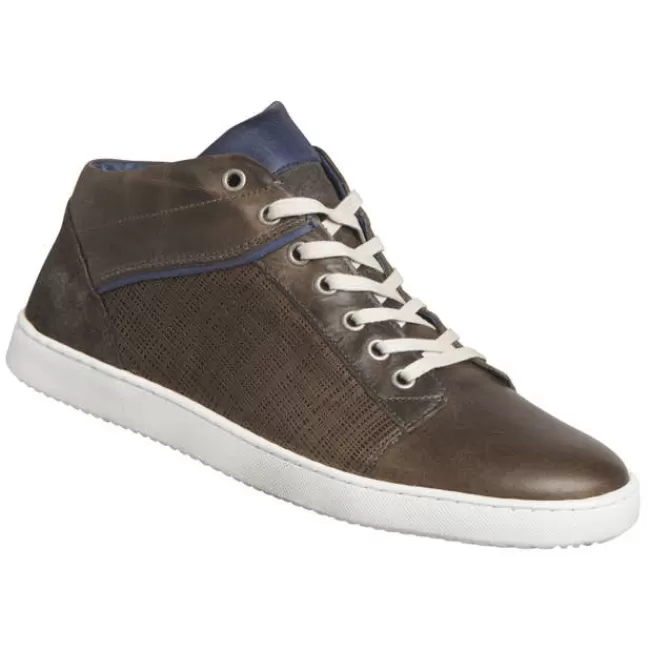 Windsor Smith European Collection*TRECKKER GREY LEATHER BOOTS