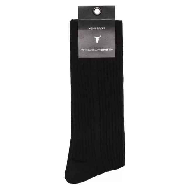 Windsor Smith Socks*TRUE RIB MENS DRESS SOCK